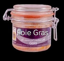 Foie Gras Fermier Entier d' OIE ..Bocal Conserve 180 grs..